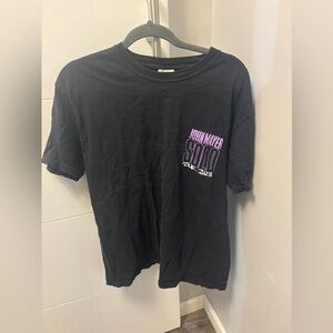 John Mayer Solo Tour 2023 UBS Arena T-Shirt Large Comfort Colors Black